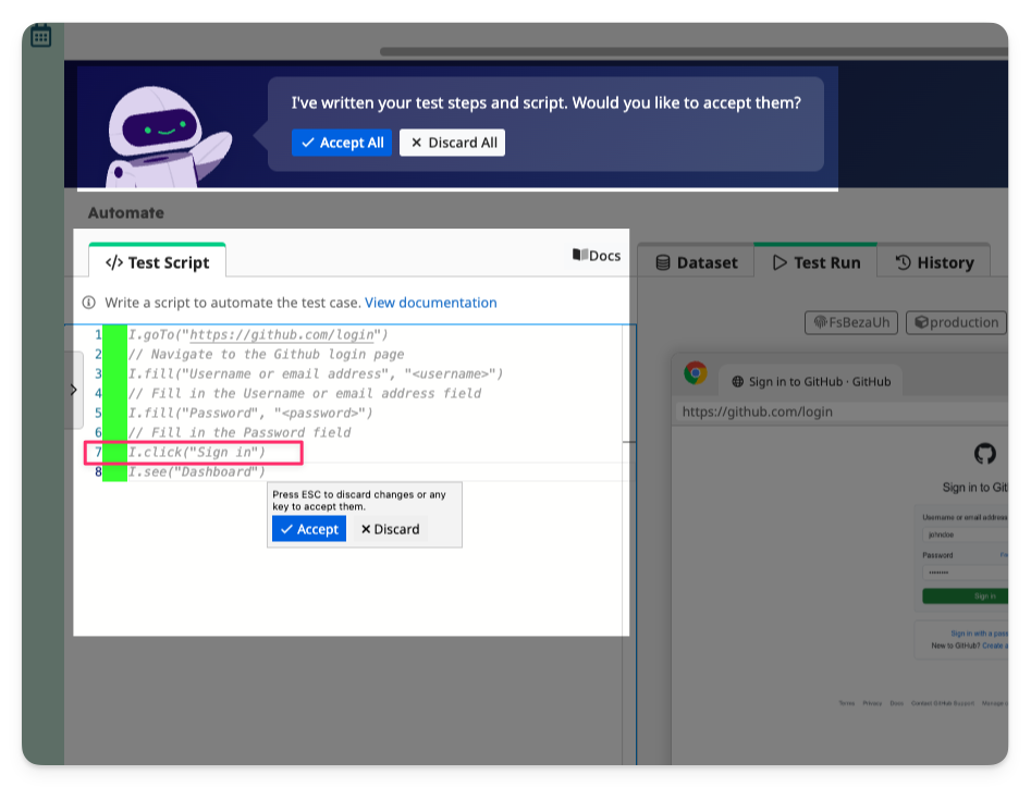 Script Update Review